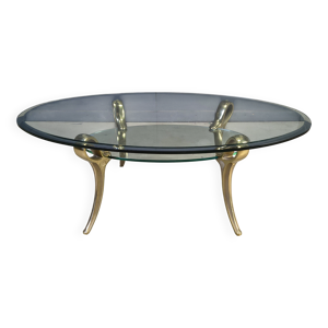 table basse en laiton - 1970