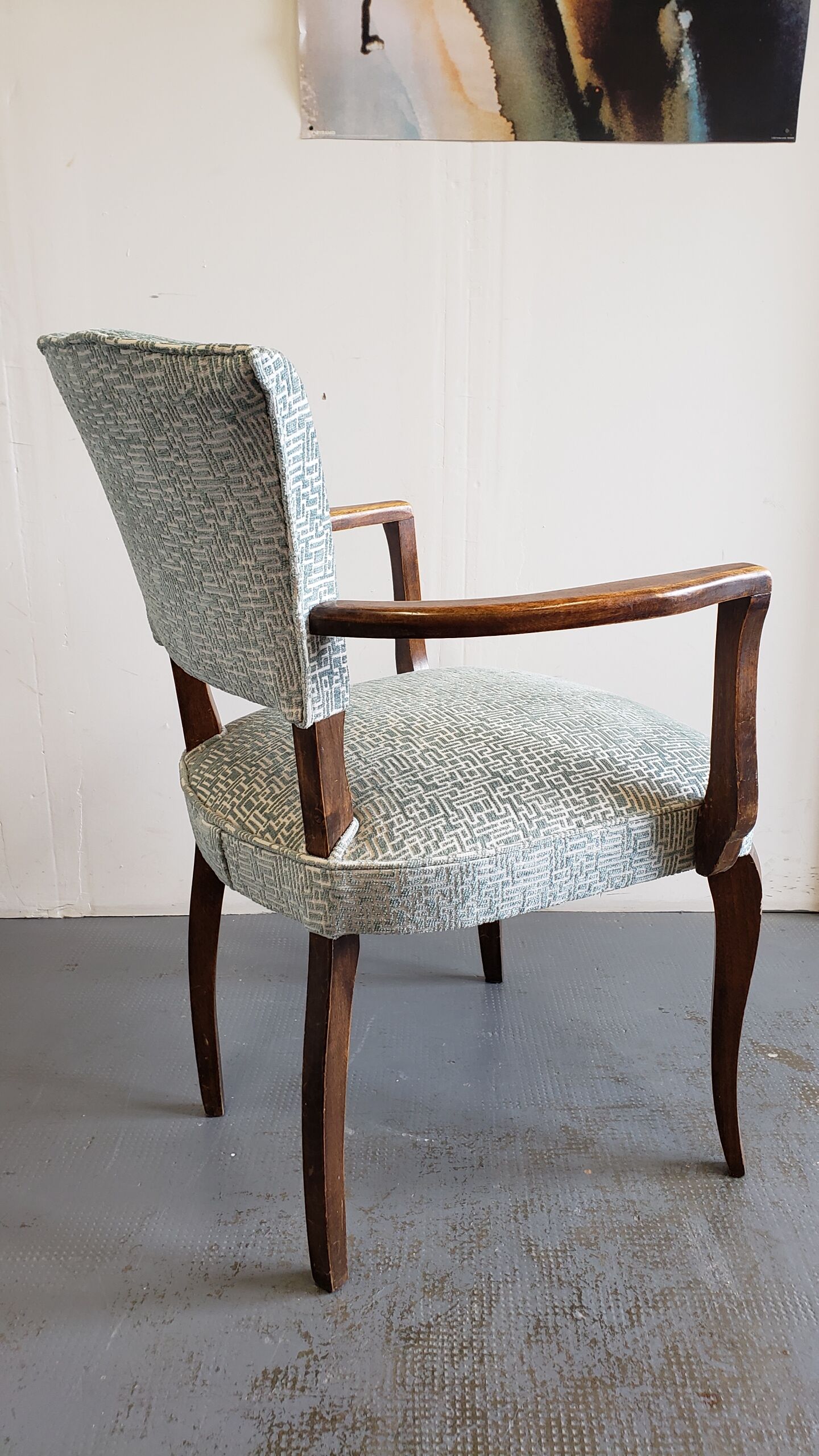 Fauteuil Bridge Pallasca bois foncé