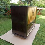 Mid-Century roller shutter cabinet, 1960s / 1970s