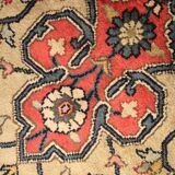 Bold Traditional Indian Area Rug Handmade Oriental Wool Carpet 123x193cm