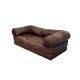 Vintage leather sofa / daybed, 1970s