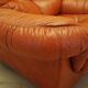 Lounge chair, Italian design, 1970s, manufacturer: PelleRossi