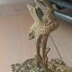 Paire de bougeoirs anciens Style orientaliste Art déco