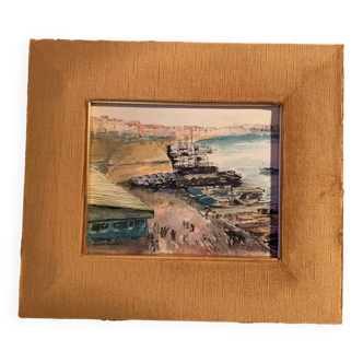 Jean Jacques GRUNENWALD (1911 - 1982) - Watercolor - Venice - 21x17 cm
