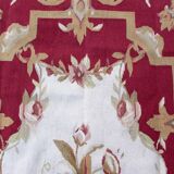 French carpet Aubusson handmade 122x186cm 1980