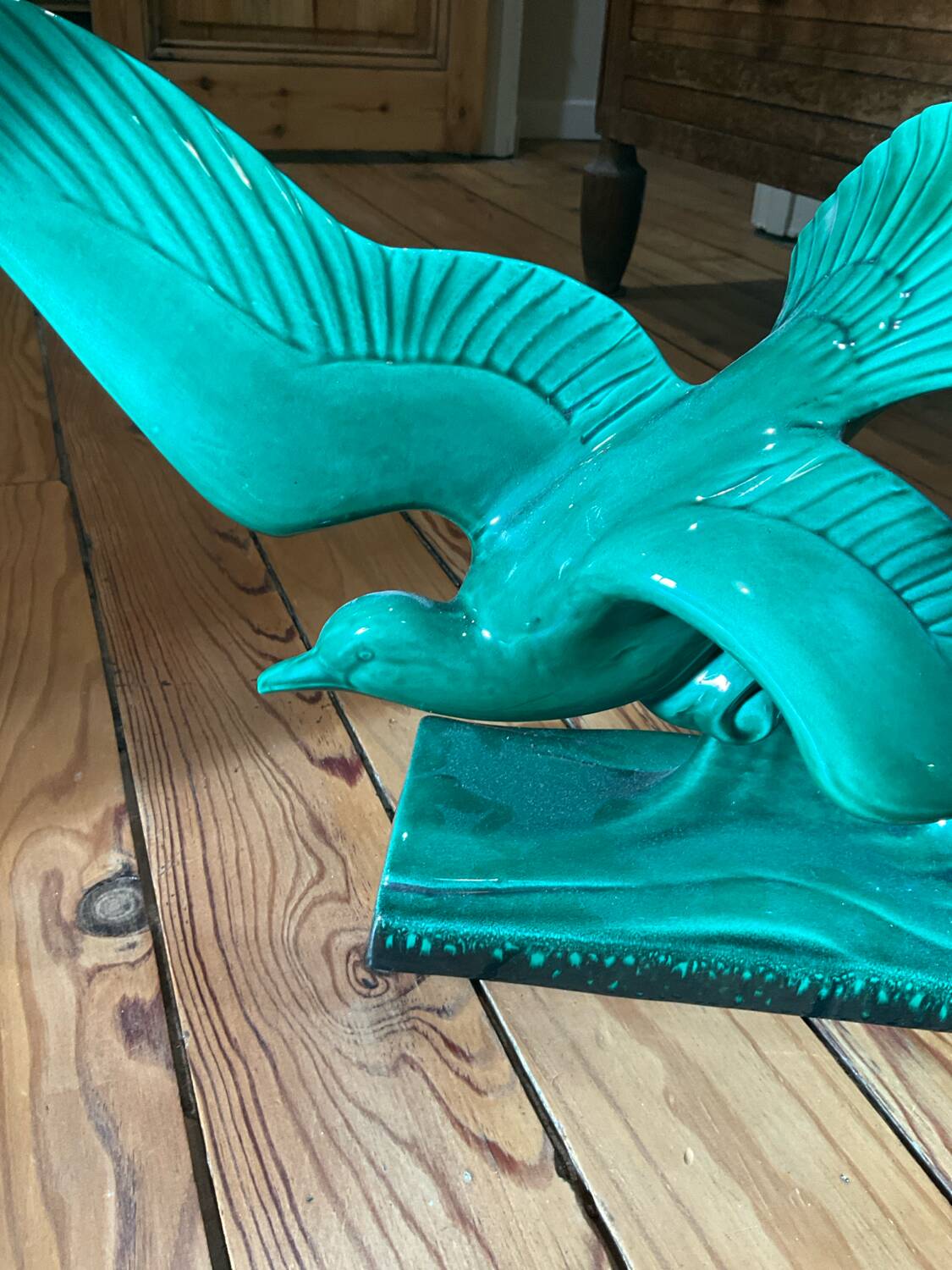 Art Deco Ceramic Seagull
