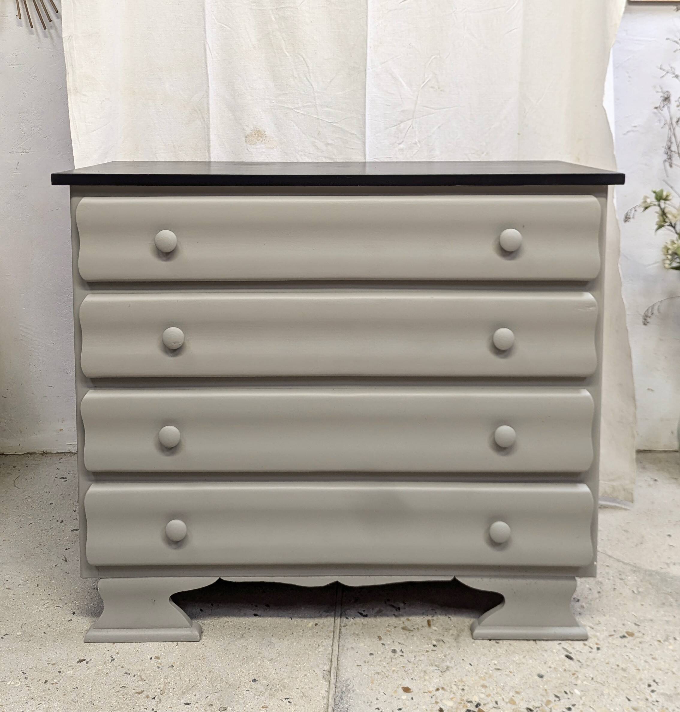 Vintage Design Chest of Drawers 40 50 Shabby Chic Gustavian Patina