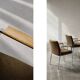 Chaise de conférence vintage mid-century moderne allemande marron de Drabert, 1970