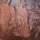 Asian carved mallet, made of camphor wood, from Hong Kong 100 X 52 X 60 cm