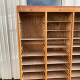 Cabinet with binder with rolls 3 columns