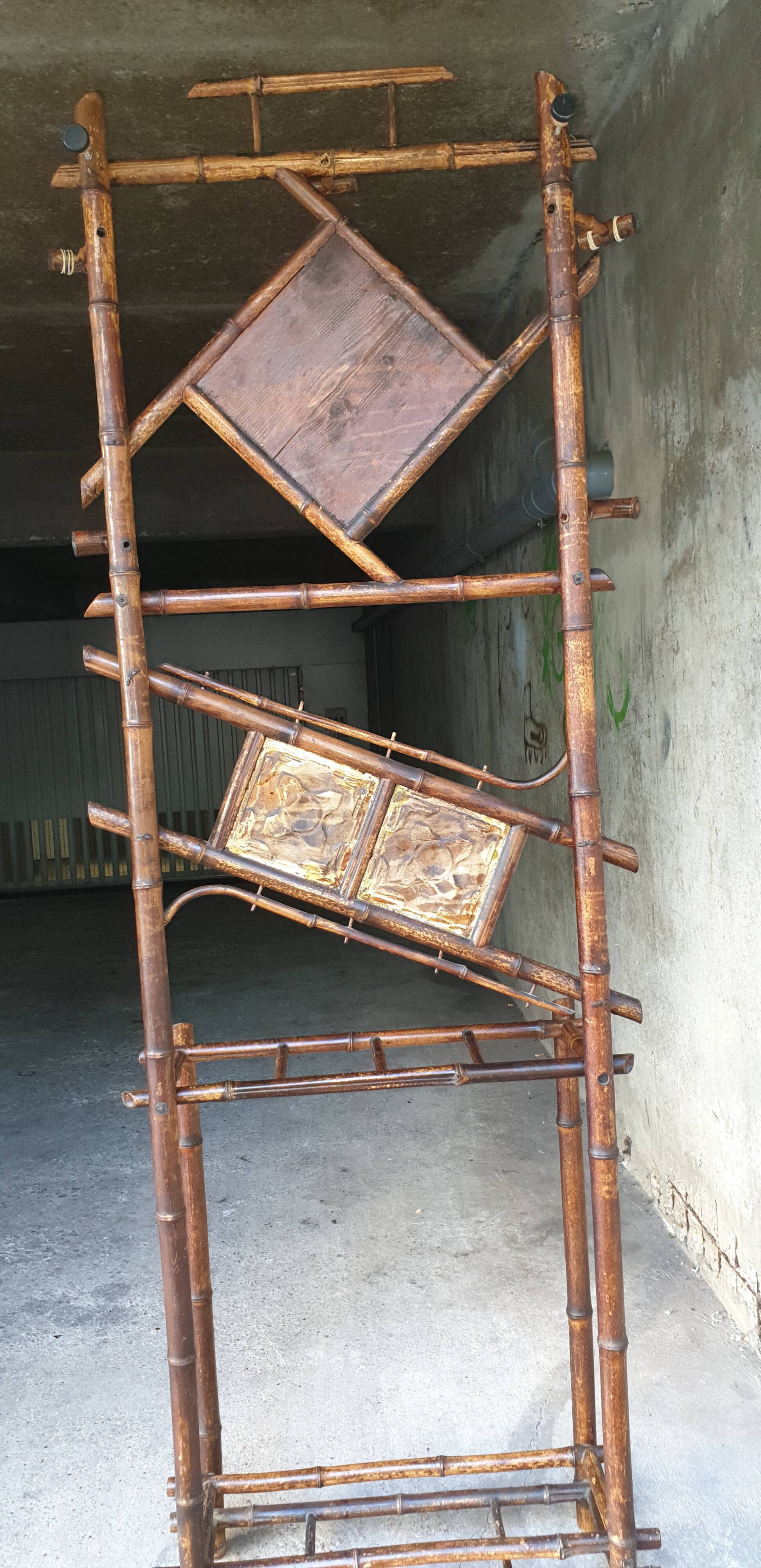 Bamboo locker room early 20th century