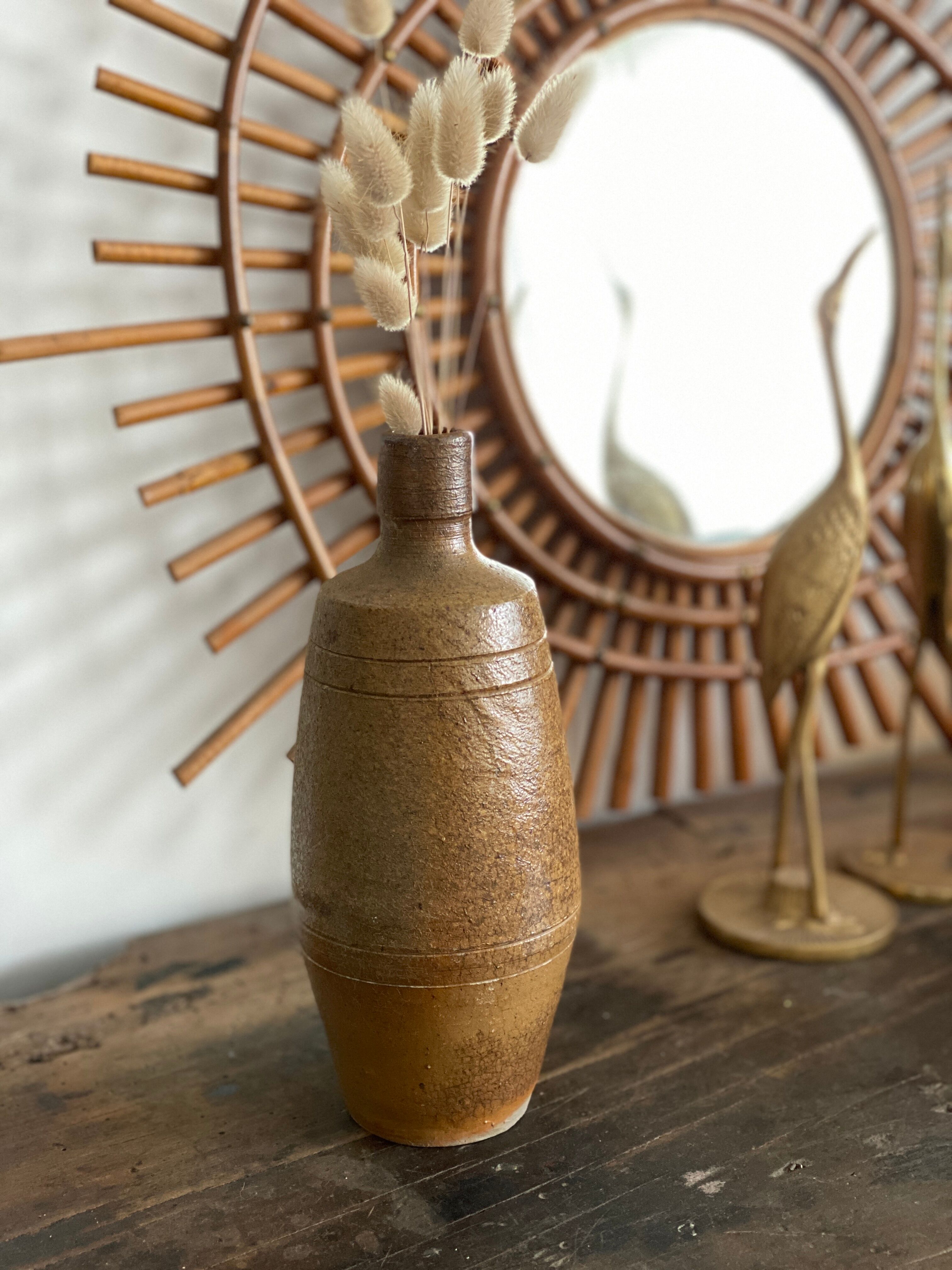 Vintage stoneware vase