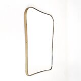 Large Italian mirror from the 1950s, 71x55 cm.