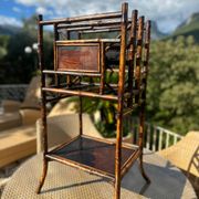 Portes-revues en Bambou Naturel , teinté Époque XIX eme siecle
