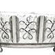 Postmodernist sugar bowl, silver-plated brass, HEFRA, Poland, 1970s