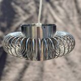 Pair of 70's Andrea Lazzari pendant lights for Morosini