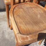 4 old bistro chairs