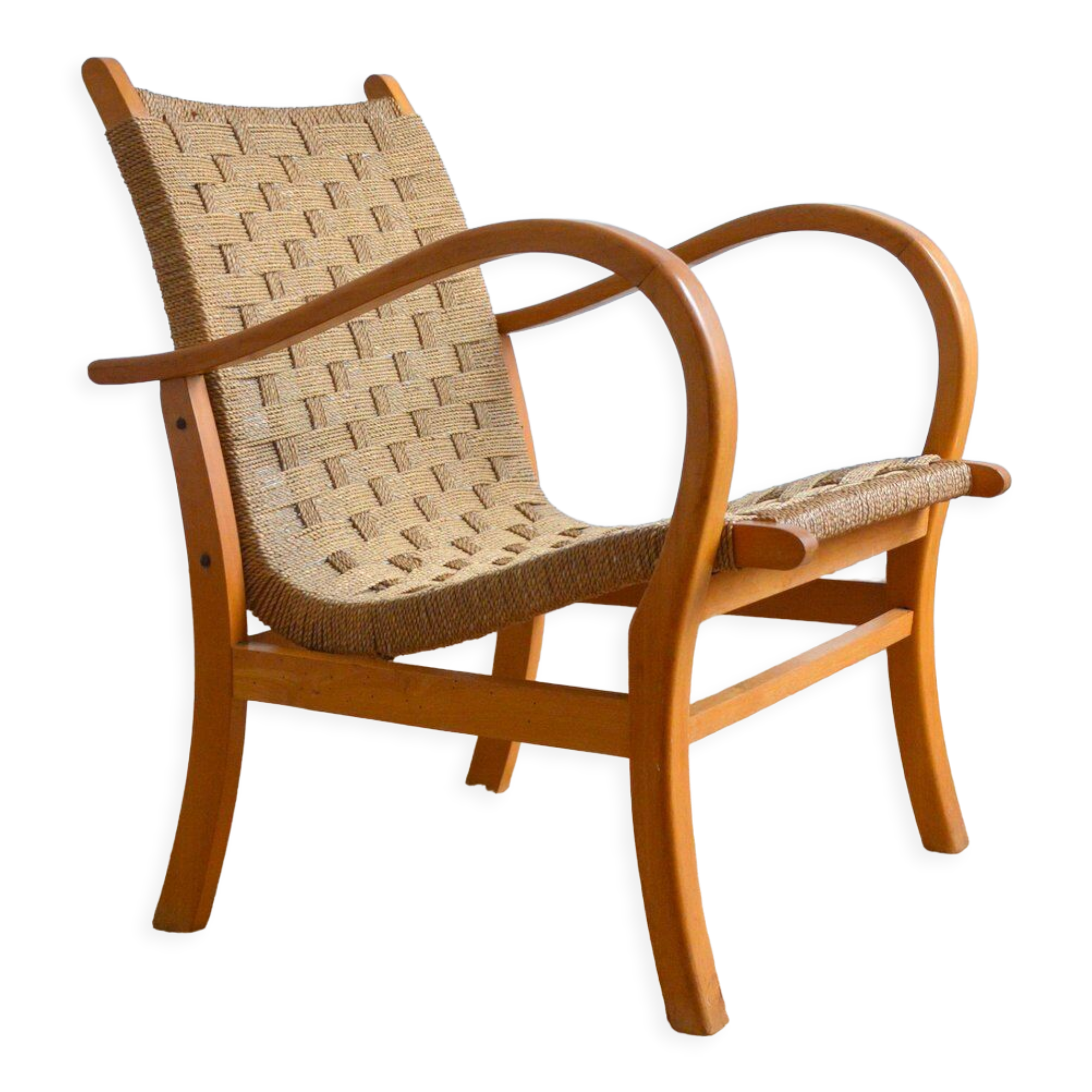 Fauteuil Bauhaus par Erich Dieckmann Art Déco 1920 / 1930s