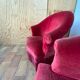 Pair of toad armchairs