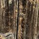 Pair of old shutters