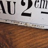 Bernard enamelled plaque