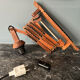 Scandinavian teak accordion wall light Le Klint