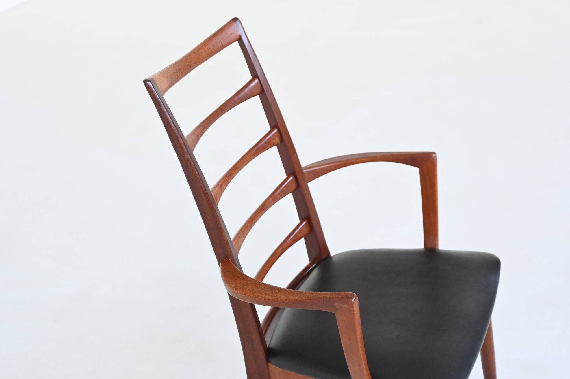 Niels Koefoed Model 'Lis' armchair in teak Denmark 1960