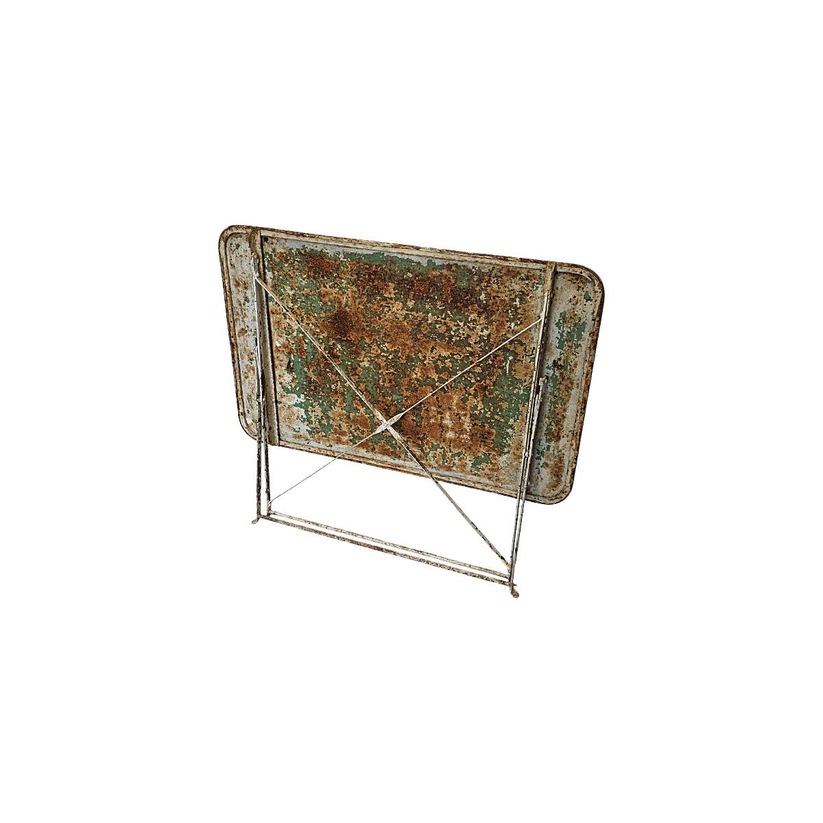 Old French Garden Folding Table, 1st half 1900s