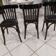 Set of 6 bistro chairs from the 1970s