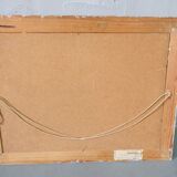 Ragnvald Magnusson, Swedish Modern Landscape, 1960, Oil on Panel, Framed