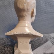 Bust of the Duke of Edinburgh in plaster from the 1950