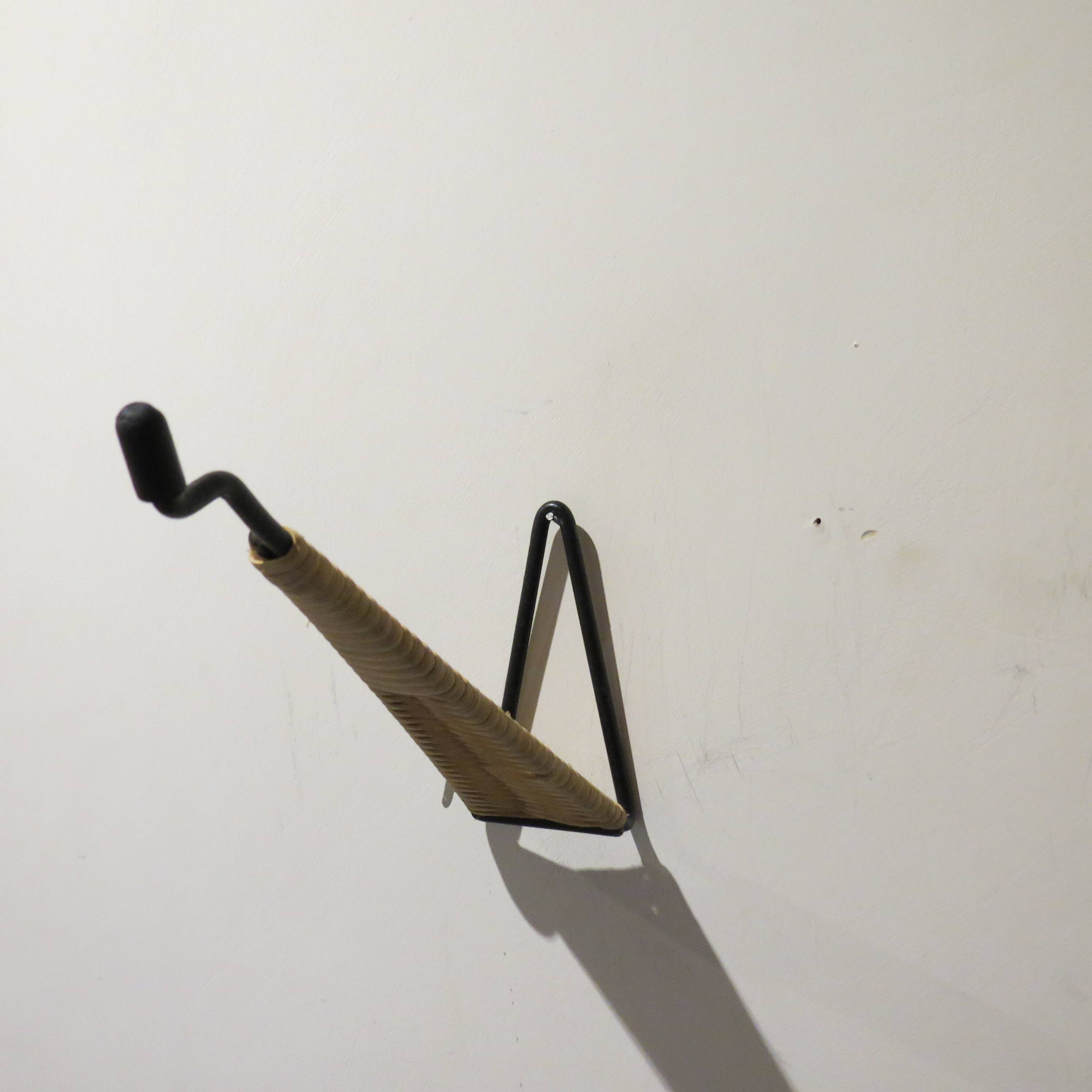 1960s Wall mounted Hanger Hook By Desmond Sawyer Rattan