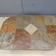 Brutalist slate stone coffee table, 1980s