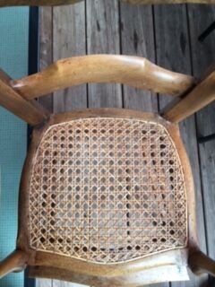 Chaise haute bébé vintage