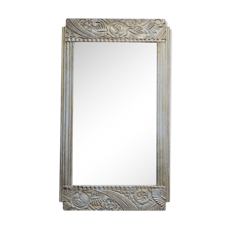 Resin Art Deco style mirror