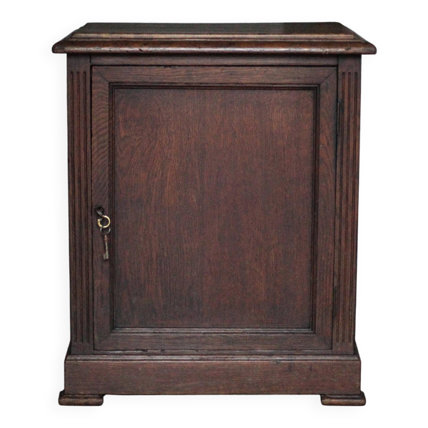 Meuble bois 1 porte, meuble confiturier, meuble de rangement