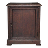 Wooden cabinet with 1 door, jam cabinet, storage unit.