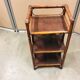 Vintage rattan shelf