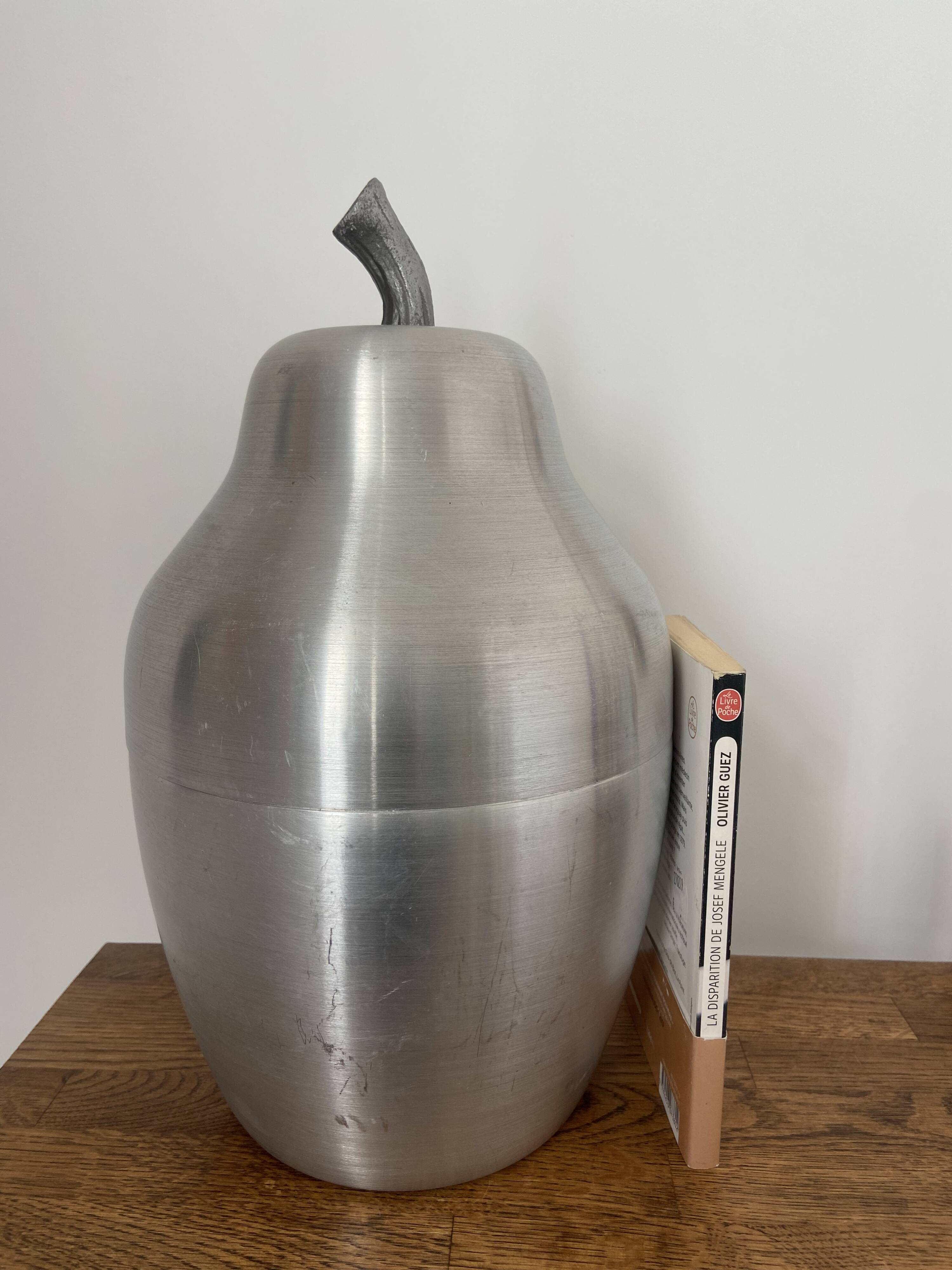 Vintage aluminum ice bucket