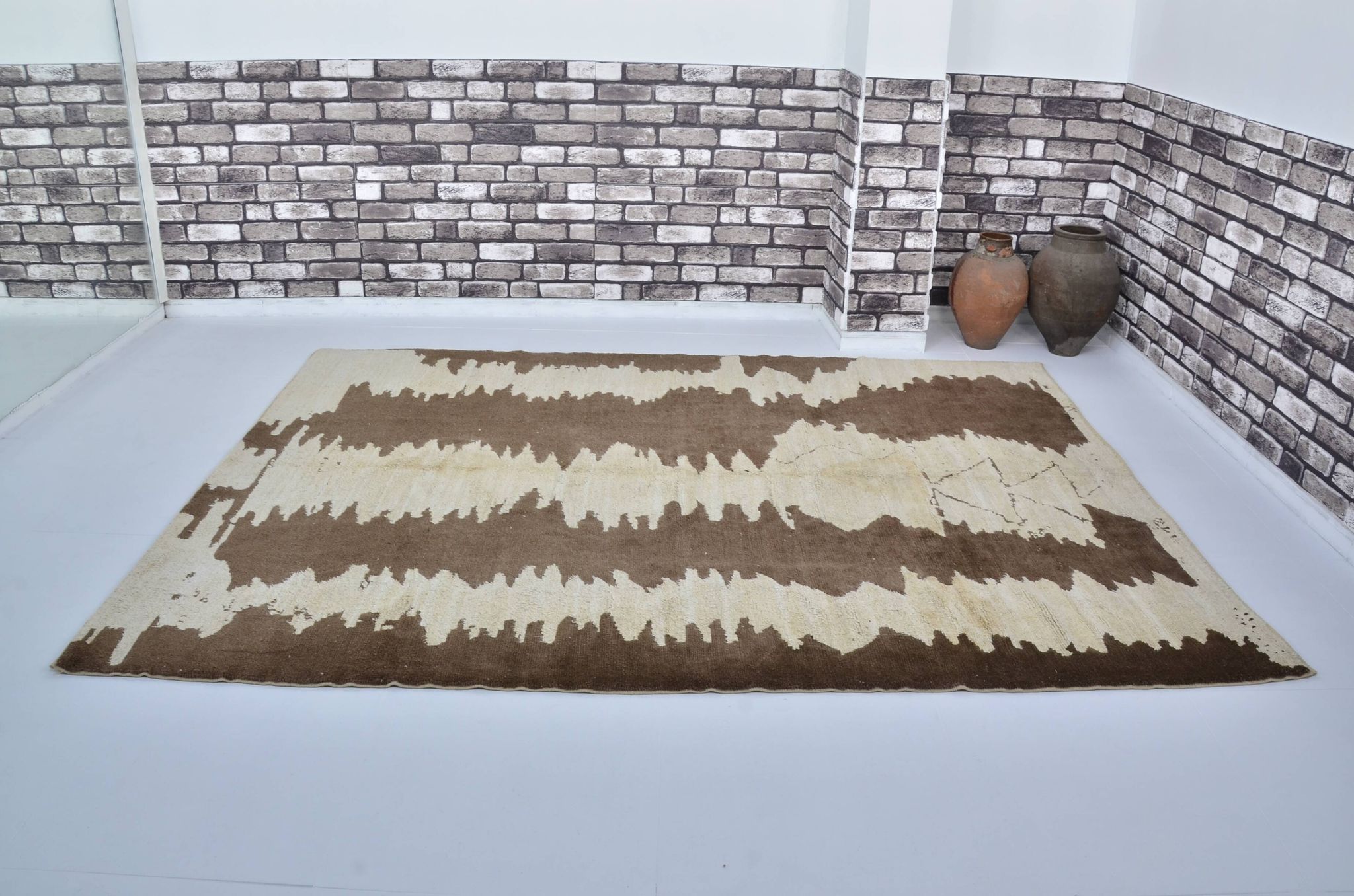 Tapis décoratif en chanvre pour la maison, référence 3002
