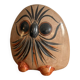 Sculpture Owl Ceramic Polished Tonala Jalisco Mexico Hech