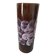 Vase vintage à glaçure volcanique mauve – pièce décorative 60–70’s