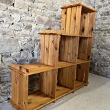 Shelf / bookcase pine staircase