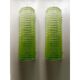 Suite de 2 appliques en verre de Murano vert