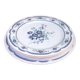 6 Dinner plates / 1 Serving dish Floral decoration