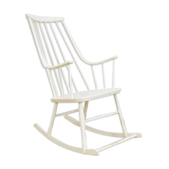 Mid-century swedish rocking chair by Lara Larsson, 1960s