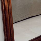 Vintage wooden mirror