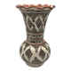 Vintage safi glazed ceramic vase with collar