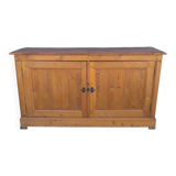 Meuble de métier - buffet en pin suédois 1940