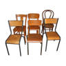 Lot de 6 chaises dépareillées